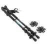 Gymstick Active Spaserstokker, Black, 65-135cm