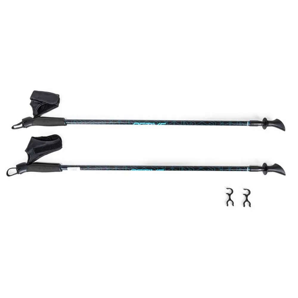 Gymstick Active Walker Spaserstokker, Black, 85-135cm Gymstick Active Walker Spaserstokker, Black, 85-135cm