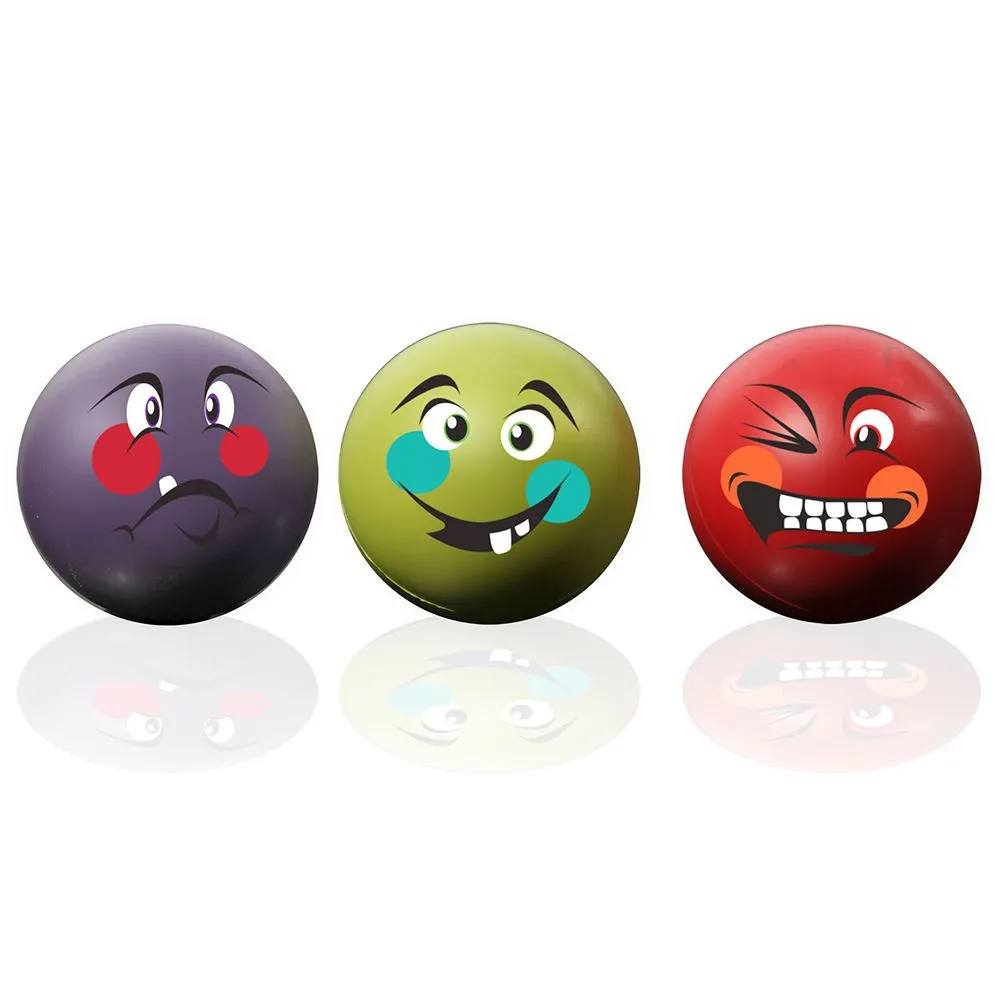 Gymstick Anti-Stress Ball 3-pack, Ergonomi, Lila, grön, röd, 3 pcs Gymstick Anti-Stress Ball 3-pack, Ergonomi, Lila, grön, röd, 3 pcs