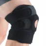 Gymstick Knee Support 2.0, Knebeskytter, Black, One Size