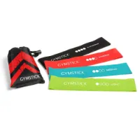 Gymstick Mini Band Set 4pcs, Powerband & Mini band