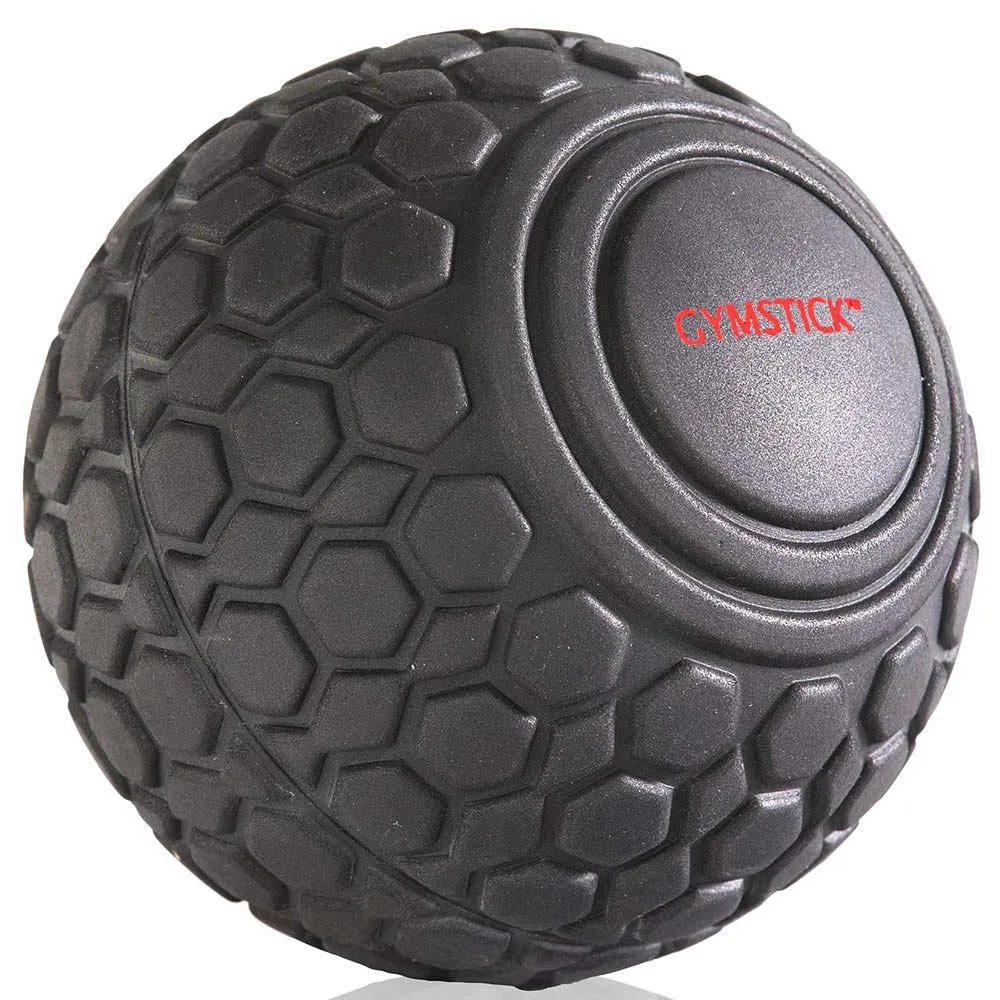 Gymstick Myofascia Ball 12cm, Massasje ball, Svart, One Size