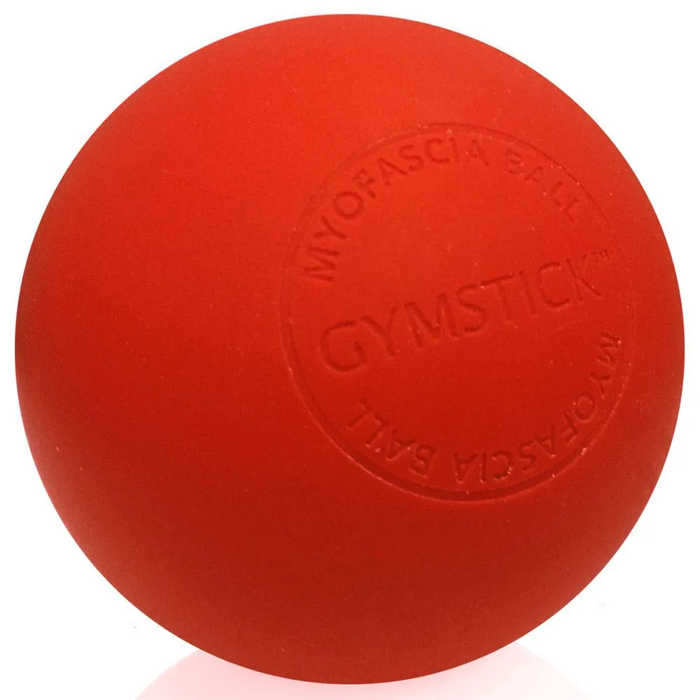 Gymstick MyoFascia Ball, Massasje ball, Röd Gymstick MyoFascia Ball, Massasje ball, Röd