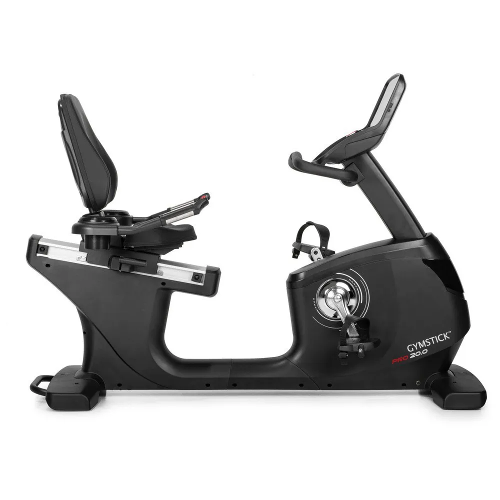 Gymstick Pro20.0 Recumbent Treningssykkel, Black, One Size Gymstick Pro20.0 Recumbent Treningssykkel, Black, One Size