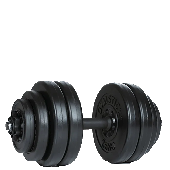 Gymstick Vinyl Manualsett, 15kg