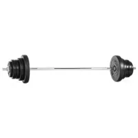 Gymstick Vinyl Weight Set - 50kg, Vektstangsett plast Gymstick Vinyl Weight Set - 50kg, Vektstangsett plast