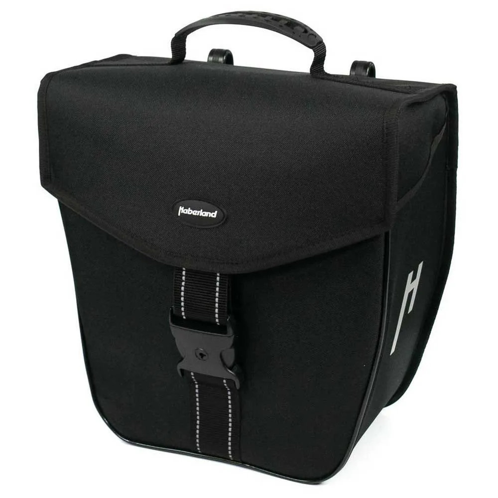 Haberland Classic Sykkelveske 16l, Black, One Size