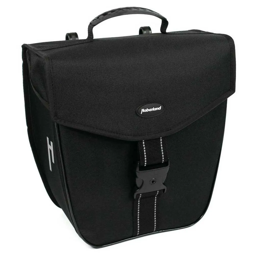 Haberland Classic Sykkelveske 16l, Black, One Size