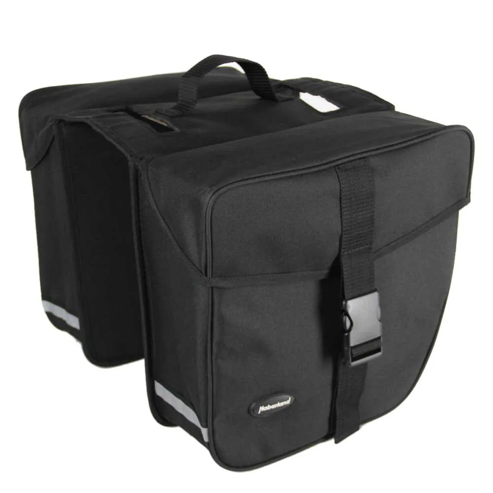 Haberland E-bike M Sykkelvesker 25l, Black, One Size