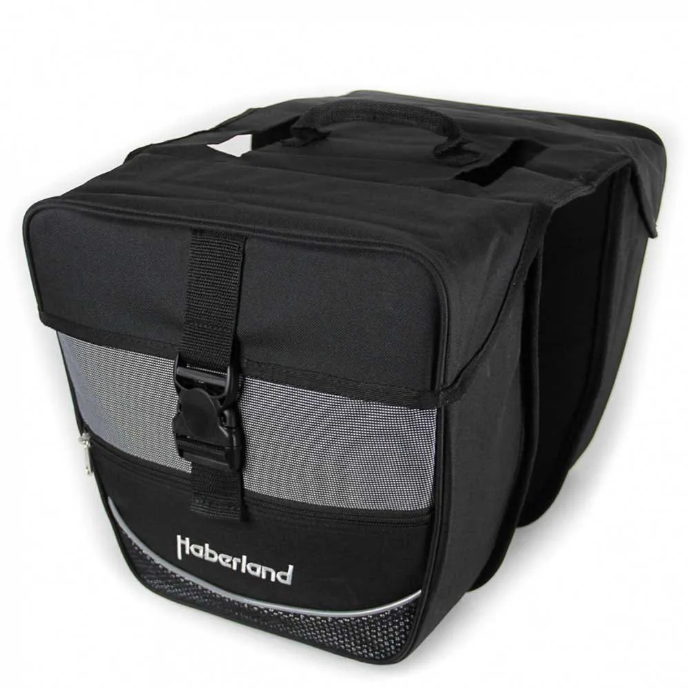 Haberland Einsteiger Serie Sykkelvesker 25l, Black / silver, One Size Haberland Einsteiger Serie Sykkelvesker 25l, Black / silver, One Size