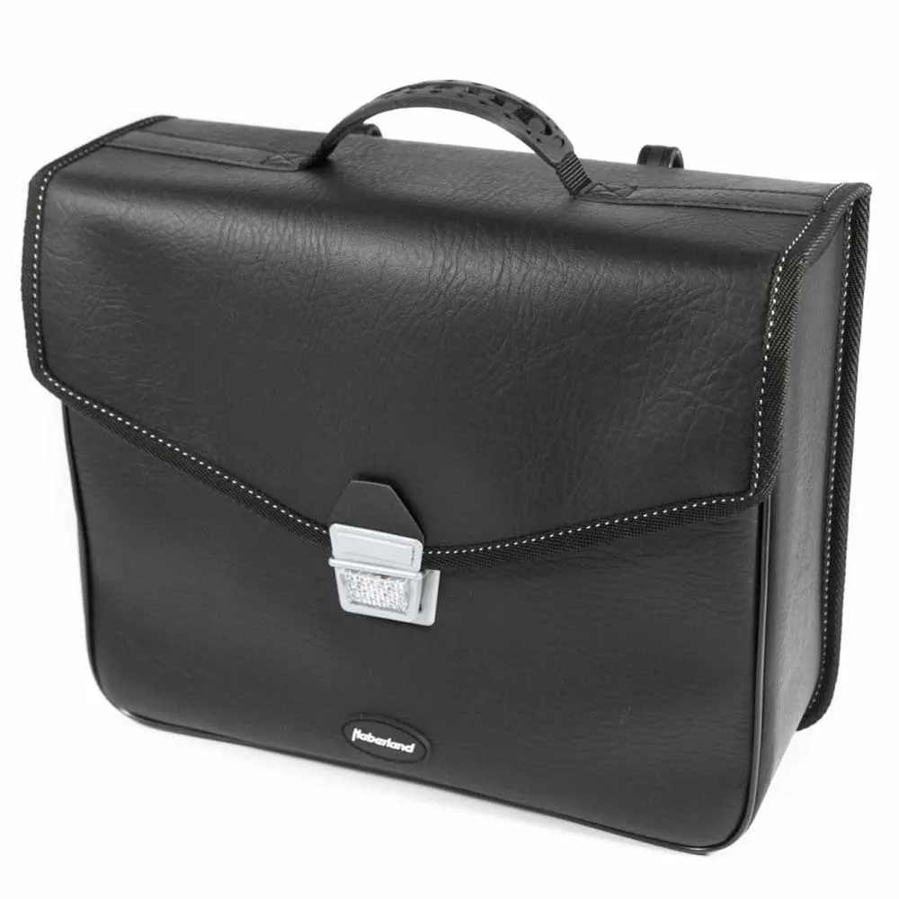 Haberland Hans Sykkelveske 14l, Black, One Size