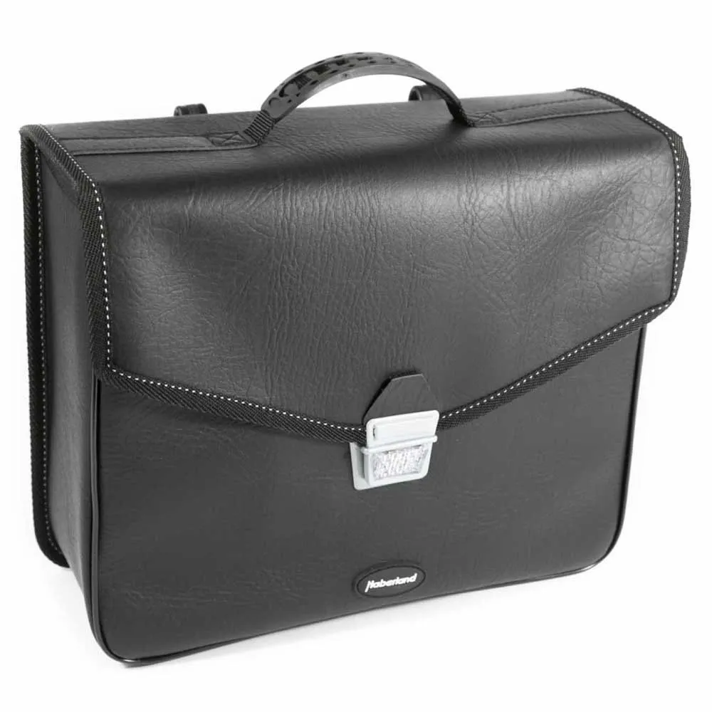 Haberland Hans Sykkelveske 14l, Black, One Size