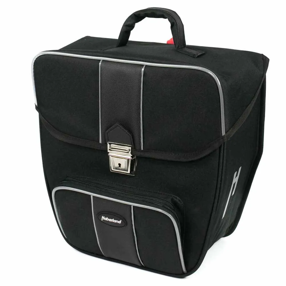 Haberland Safe Sykkelveske 16l, Black, One Size Haberland Safe Sykkelveske 16l, Black, One Size