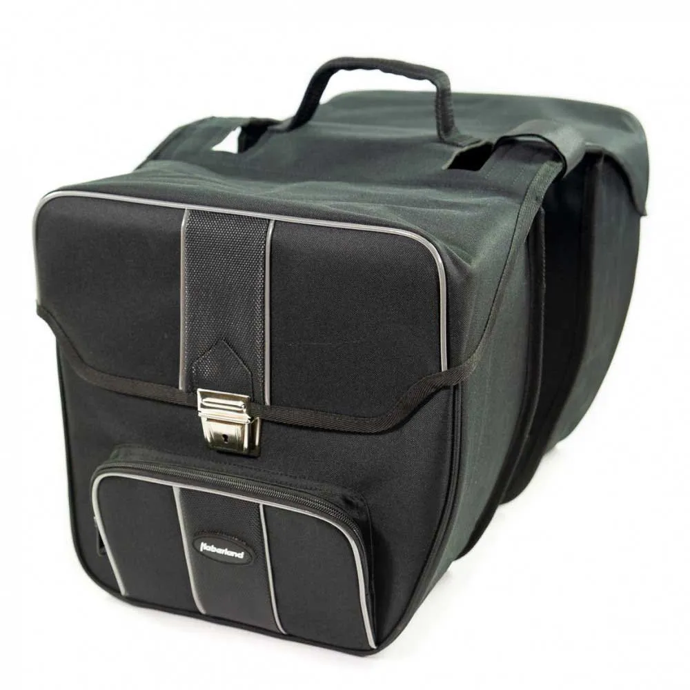 Haberland Safe Sykkelvesker 30l, Black, One Size