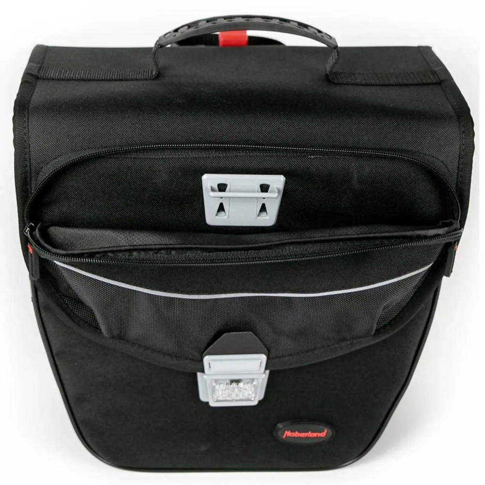 Haberland Touring 6000 Sykkelveske 16l, Black, One Size Haberland Touring 6000 Sykkelveske 16l, Black, One Size