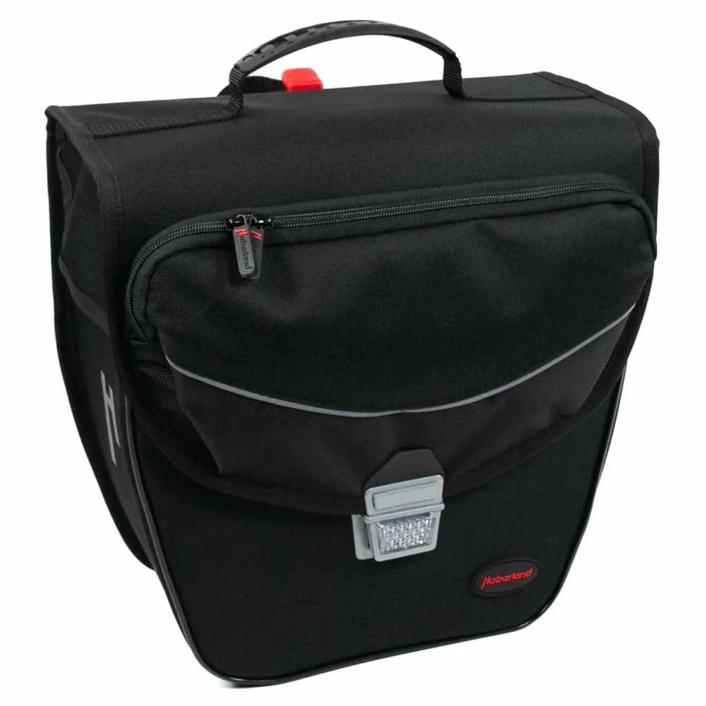 Haberland Touring 6000 Sykkelveske 16l, Black, One Size Haberland Touring 6000 Sykkelveske 16l, Black, One Size