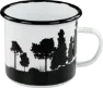 Hällmark Enamel Mug 2-Pack, White, One Size