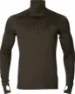 Härkila Men's Base All Season Half Zip Neck, Shadow brown