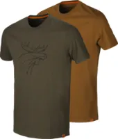 Härkila Men's Graphic T-shirt 2-pack Härkila Men's Graphic T-shirt 2-pack