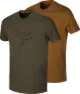 Willow green/slate brown
