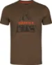 Härkila Men's Nature Shortsleeve T-Shirt, Slate black