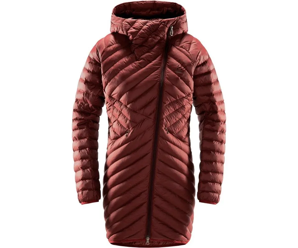 Haglöfs Dala Mimic Parka Women, Maroon red