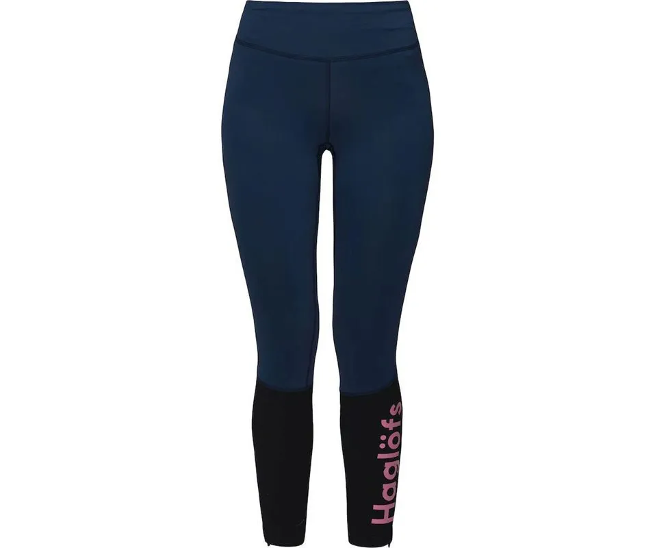 Haglöfs L.I.M Comp Tights Women, Tarn blue/true black