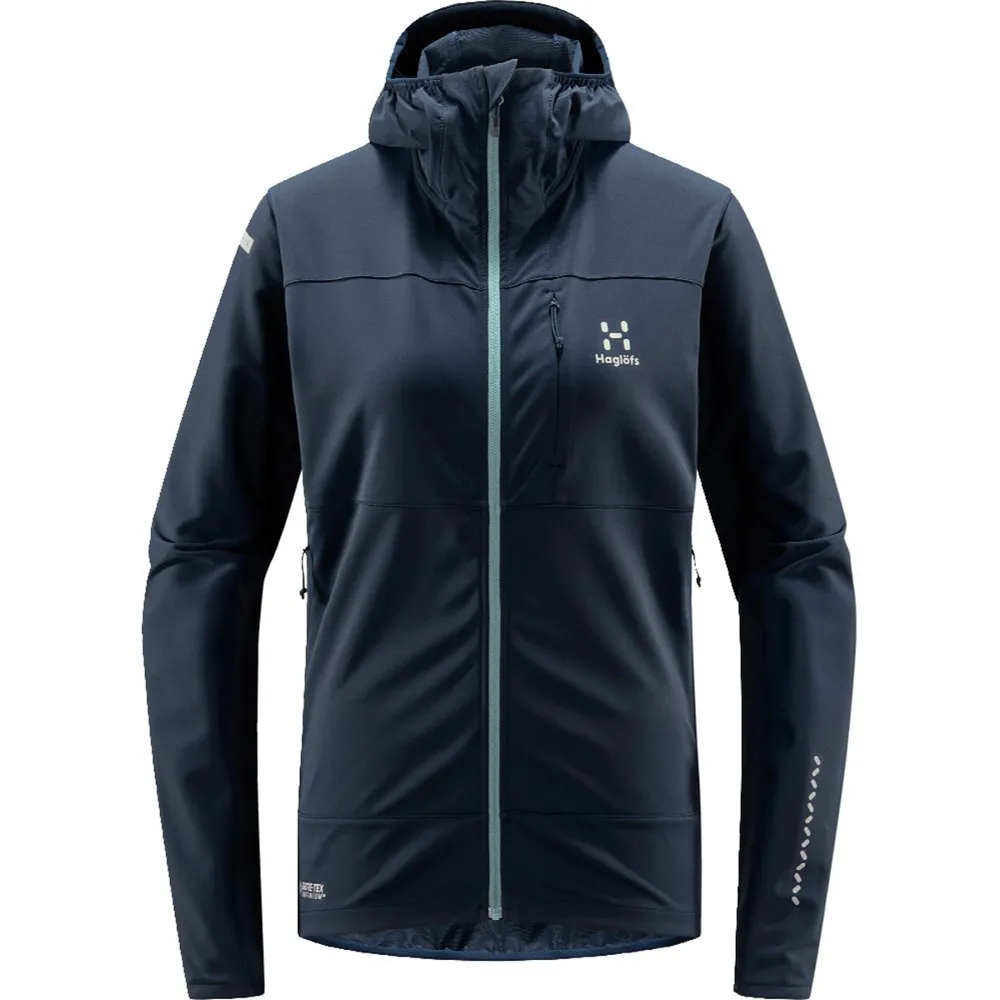Haglöfs L.i.m Hybrid Softshell Jakke, Tarn blue / frost blue