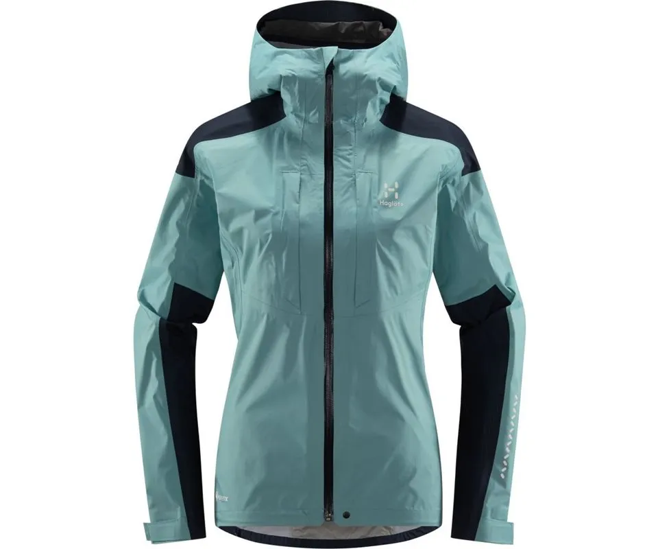 Haglöfs L.I.M Rugged GTX Jacket Women, Frost blue/tarn blue Haglöfs L.I.M Rugged GTX Jacket Women, Frost blue/tarn blue
