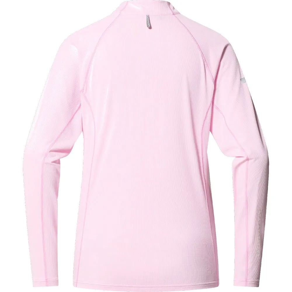 Haglöfs L.i.m Tempo Trail Halv Glidelås Genser, Fresh pink