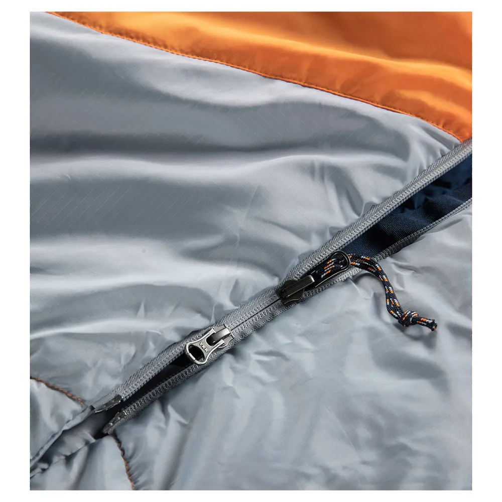 Haglöfs Moonlite +7ºc Sovepose, Tangerine / gravel grey, Left Zipper Haglöfs Moonlite +7ºc Sovepose, Tangerine / gravel grey, Left Zipper