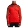 Haglöfs Roc Flash Mid Fleecejakke Med Hette, Corrosion / zenith red