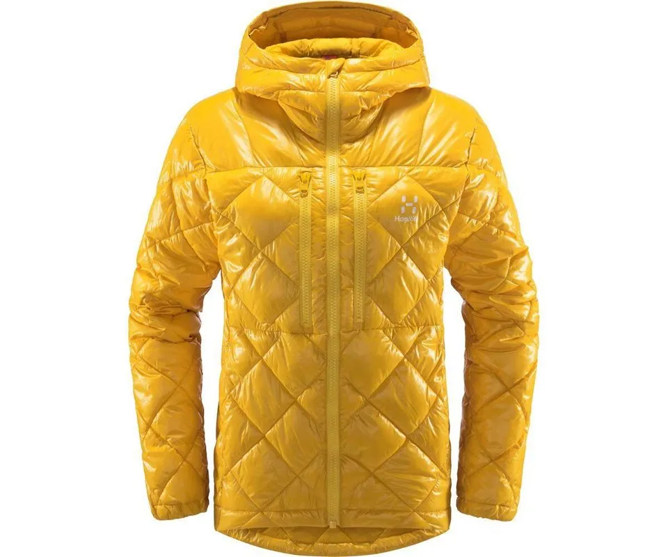 Haglöfs Roc Mimic Hood Jacket Women, Pumpkin yellow