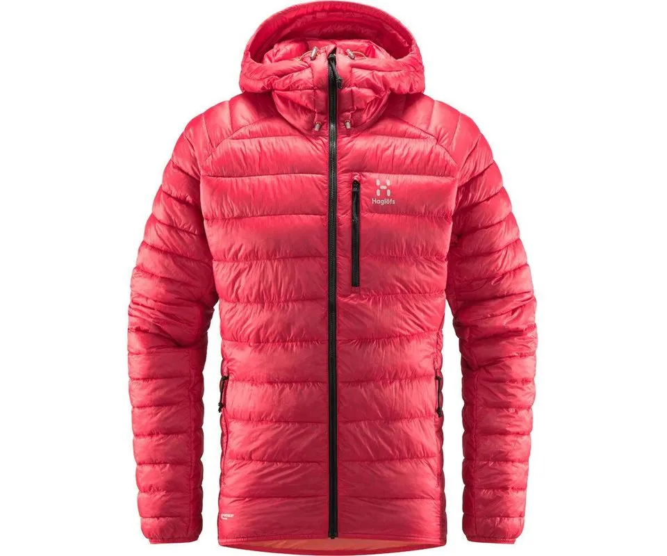 Haglöfs V Series Mimic Hood Jacket Men, Scarlet red