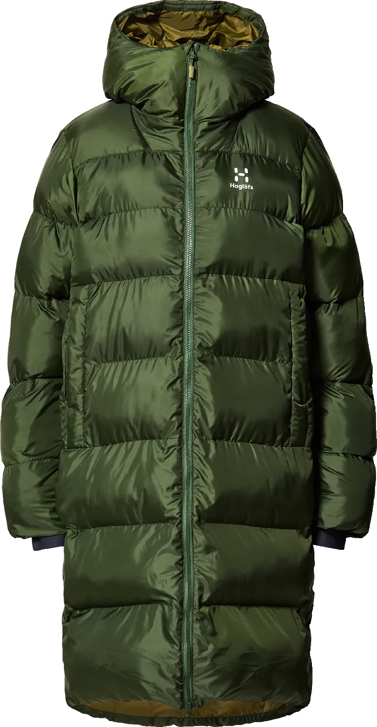 Haglöfs Women's Long Mimic Parka, Seaweed green