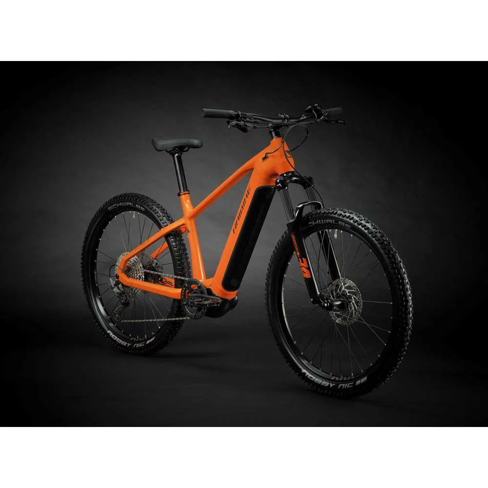 HAIBIKE Alltrack 6 27.5´´ Elektrisk Terrengsykkel, Papaya / titan, M, 750Wh, Elsykkel