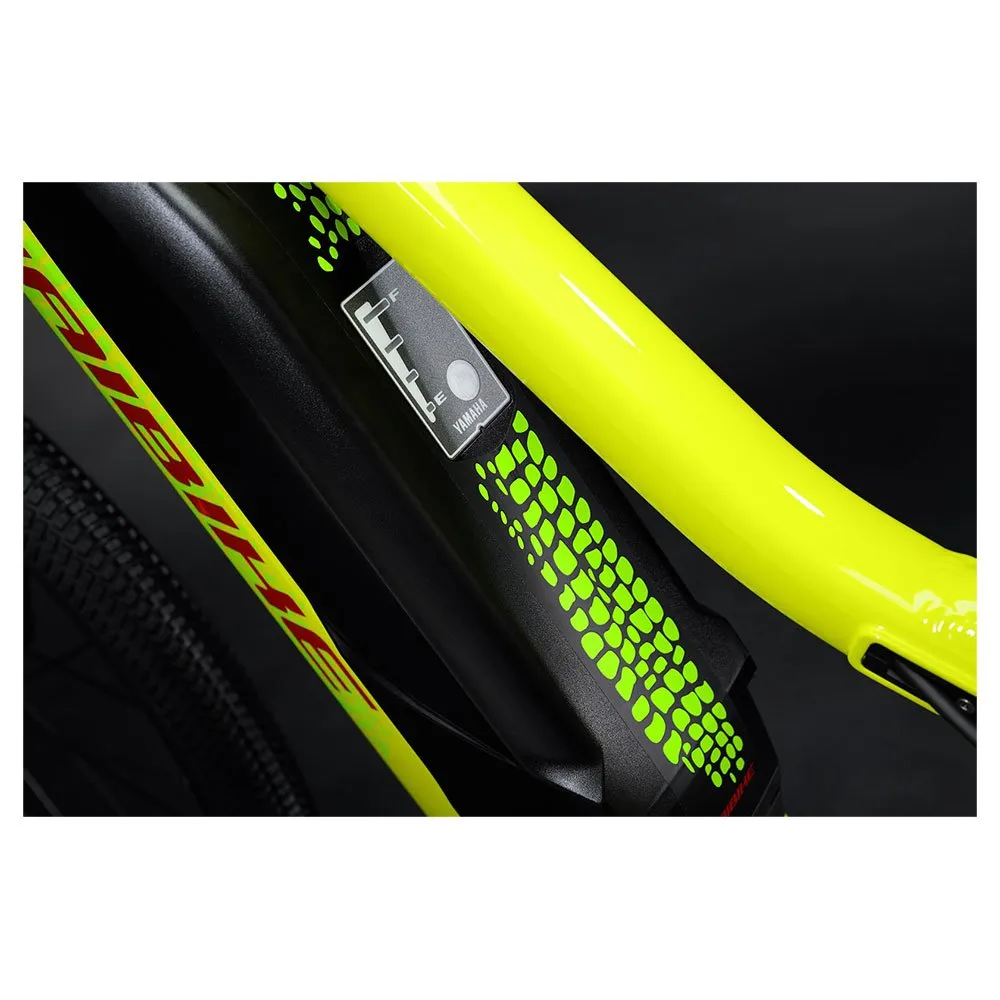 HAIBIKE Alltrack Kids 24´´ Altus 2022 Elektrisk Terrengsykkel, Gloss / lime / crystal red, 34, 400Wh, Elsykkel