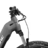 HAIBIKE Trekking 4 Cross Low Elektrisk Sykkel, Silver / pearl, S, 720Wh, Elsykkel