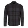 Black sand grey print