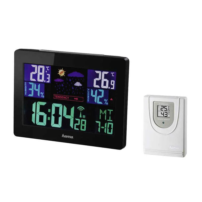 Hama Ews-1400 Værstasjon, Black, One Size Hama Ews-1400 Værstasjon, Black, One Size