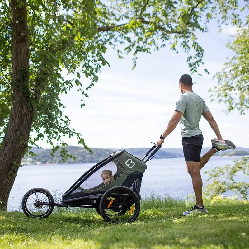 Hamax Outback Jogger Kit, Black, One Size