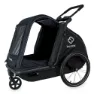 Hamax Pluto Tilhengersett For Stor Hund, Navy / black, One Size