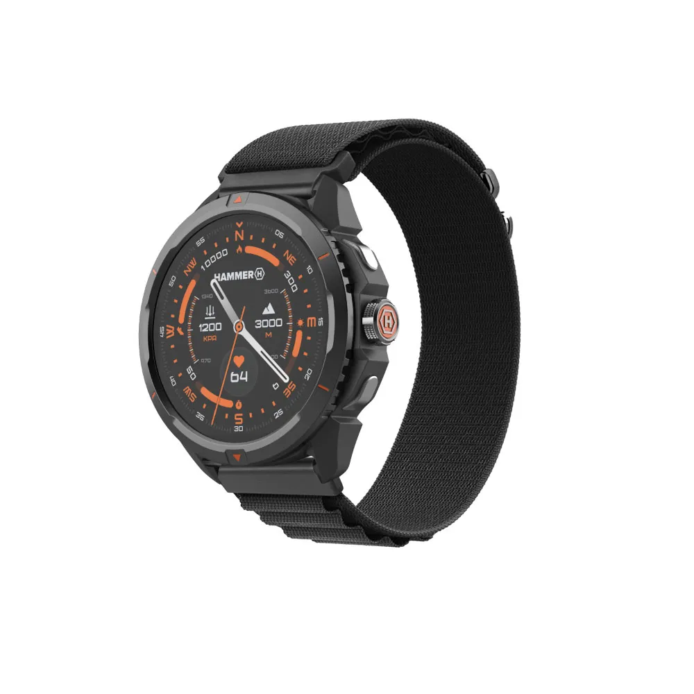 Hammer Watch 2 Smartklokke, Black