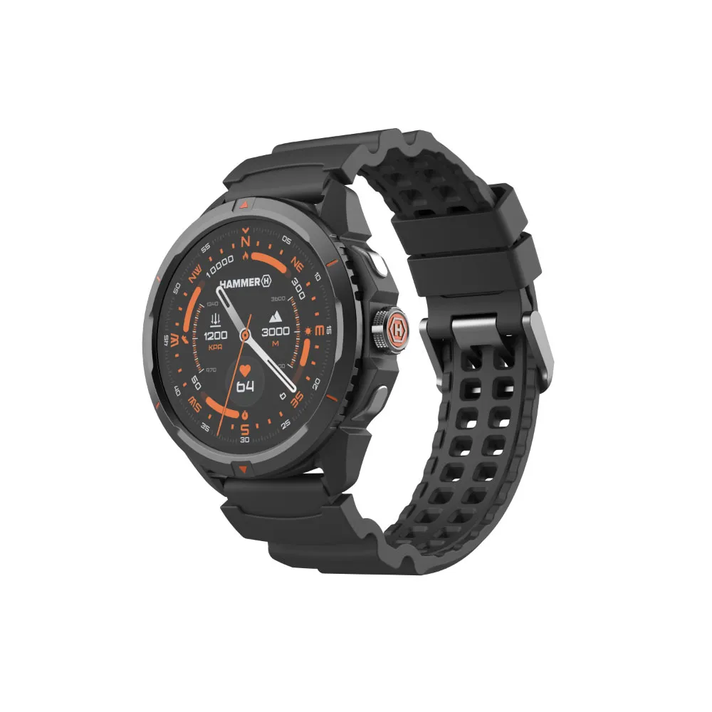 Hammer Watch 2 Smartklokke, Black