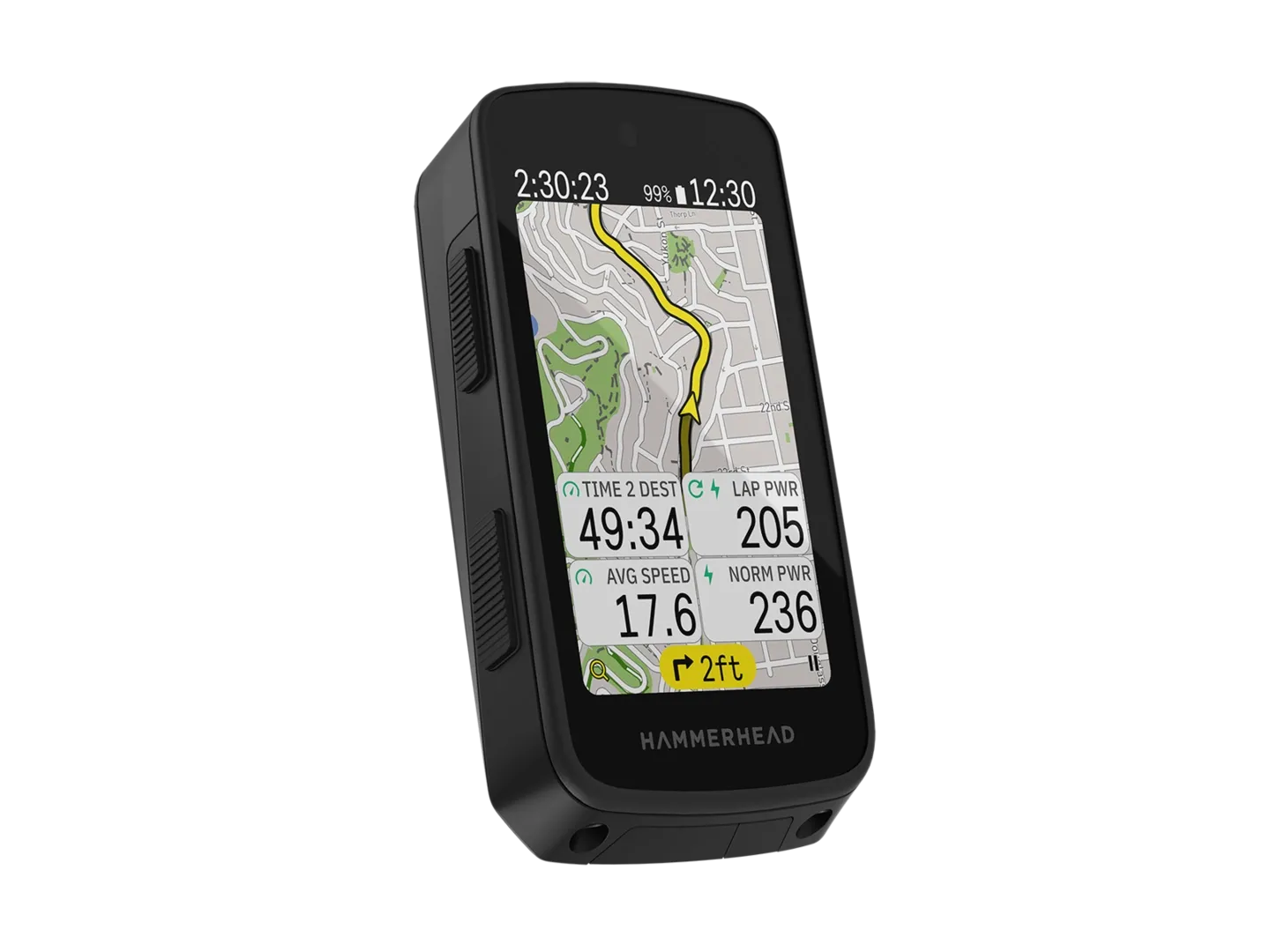 HAMMERHEAD Karoo GPS Sykkelcomputer, Black, One Size