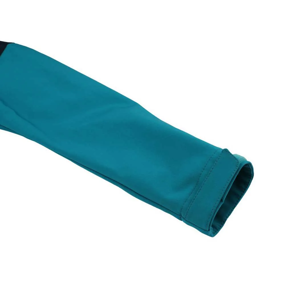Hannah Abona Softshelljakke, Enamel blue / black iris, 6-7Y Hannah Abona Softshelljakke, Enamel blue / black iris, 6-7Y