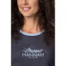 Hannah Leslie Kortarmet T-skjorte