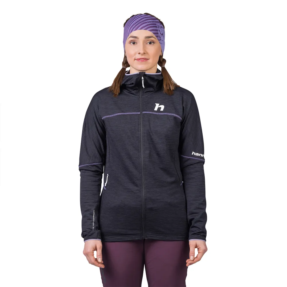 Hannah Meda Hoody Fleecejakke Med Full Glidelås
