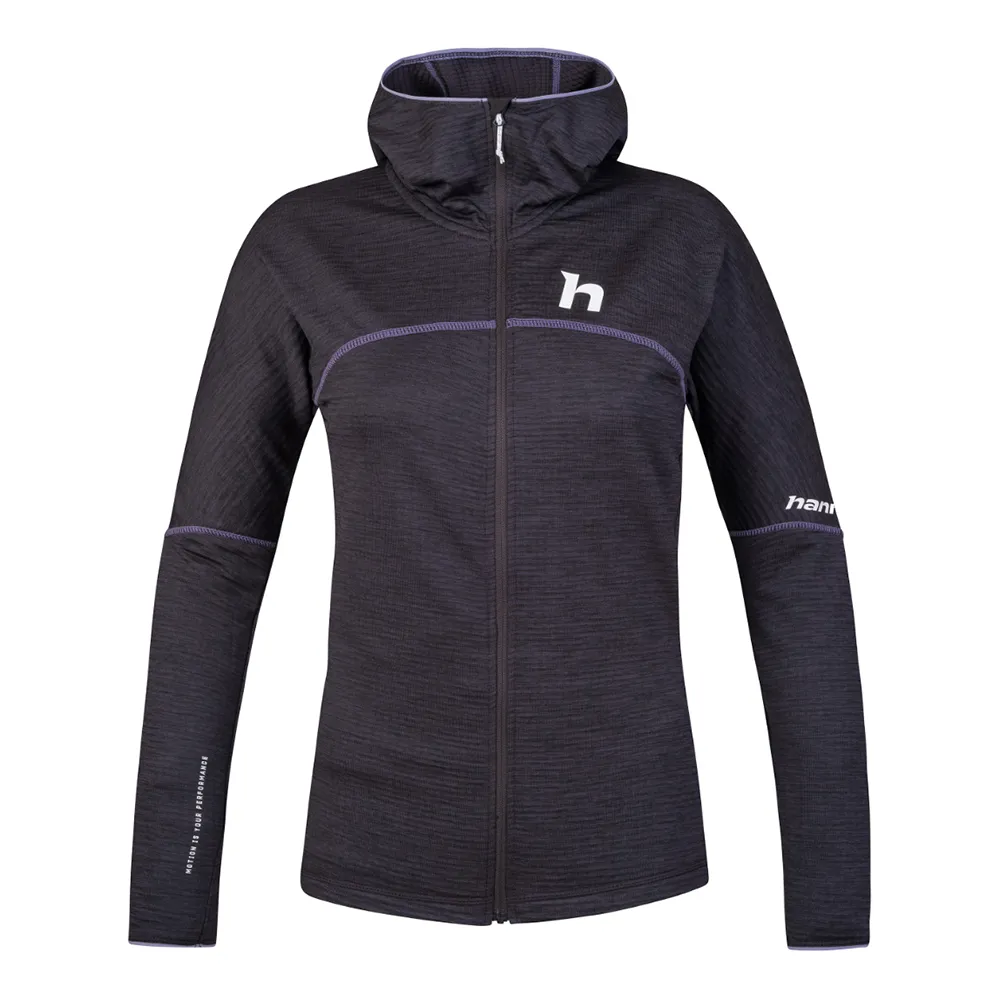 Hannah Meda Hoody Fleecejakke Med Full Glidelås