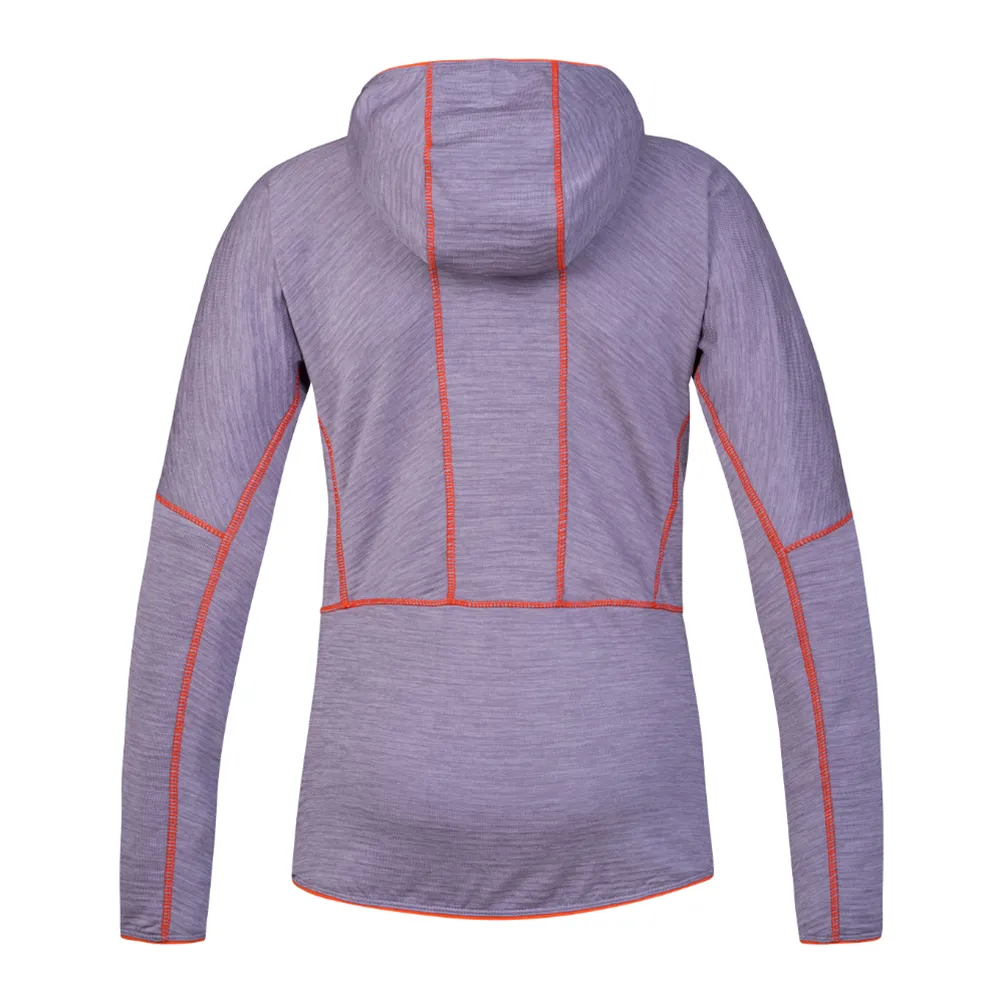Hannah Meda Hoody Fleecejakke Med Full Glidelås Hannah Meda Hoody Fleecejakke Med Full Glidelås
